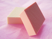 4 clothes dry and wet non-latex Makeup Cotton Powder Bashing Bottom BB Gourd Makeup Cotton Bashing Wash Face Bashing Sponge