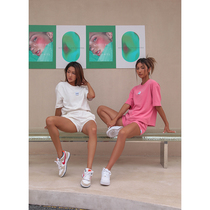 ARIALEISURE sports T-shirt women running fitness yoga suit loose casual casual quick-drying training shorts set