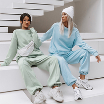 ARIALEISURE running sports pants women loose fitness pants bunch foot yoga pants warm casual pants winter