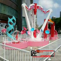 Horn Bubble Body glass GRP Sculpture Pendulum mall Wedding Beauty Chen Props Cloth View Props Chengdu Production manufacturer