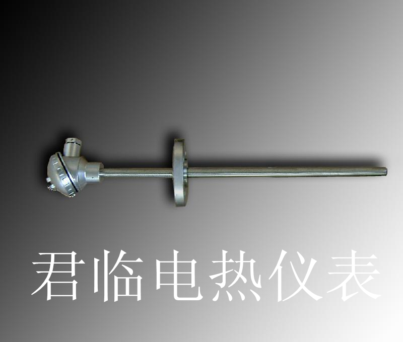 Monarch's meter fabricated stainless steel thermocouple WRN-430 (420) type K type with fixed flange