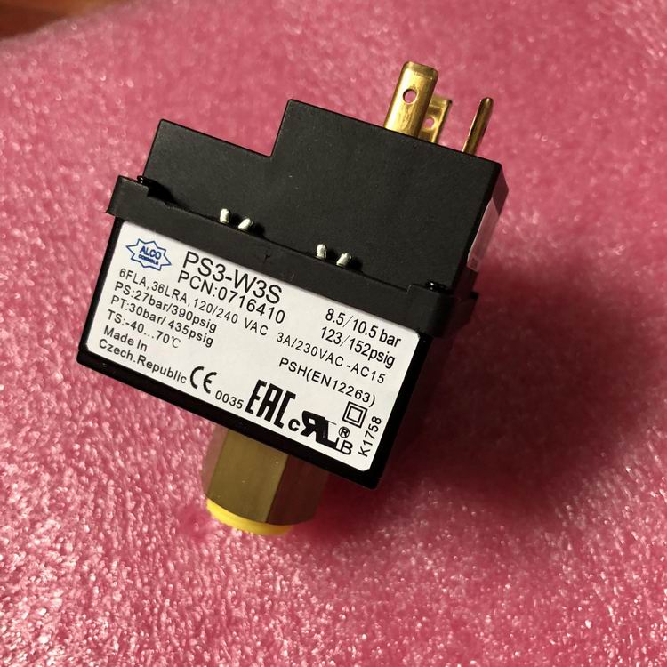 ALCO PS3W3S 8 5 10 5bar EMERSON EMERSON Pressure Switch Controller