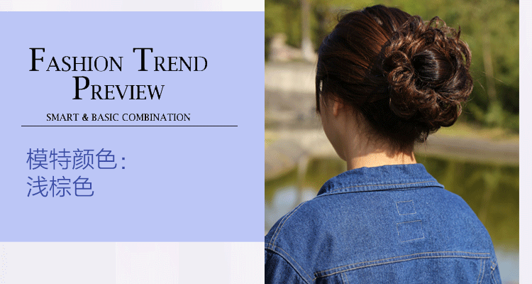 Extension cheveux - Chignon - Ref 235344 Image 23