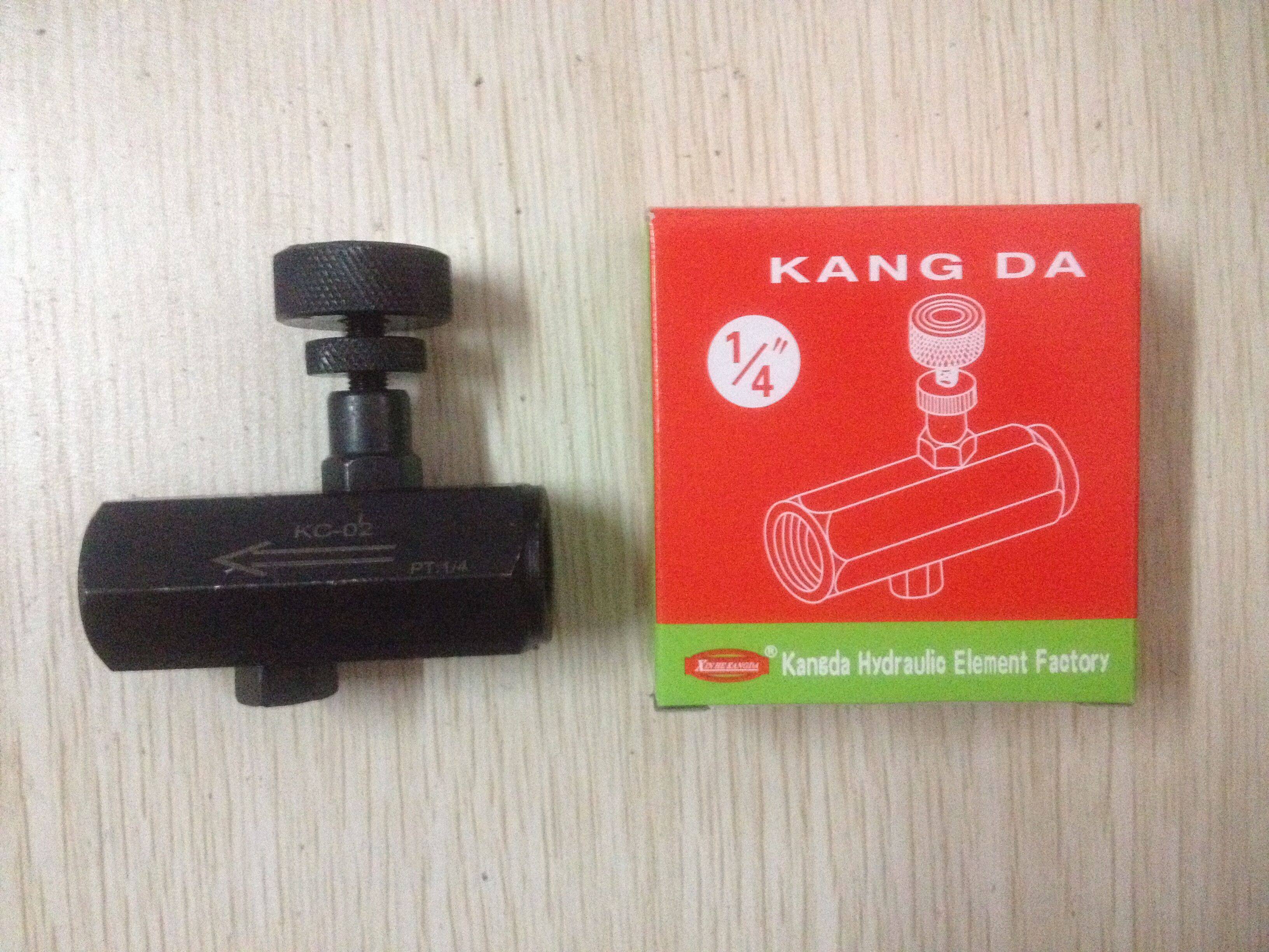 Hydraulic valve one-way throttle valve throttle valve tubular AC valve KC-02 KC-03 KC-03 KC-04 KC-06