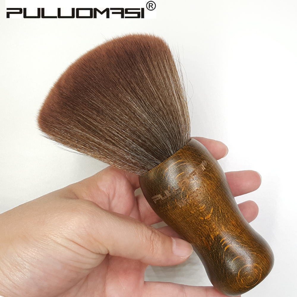 Promasley hair care professional hair brush Broken hair brush barber hair cleaning brush Fiber soft hair brush