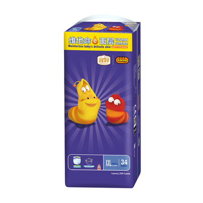 宜婴超薄干爽拉拉裤102片