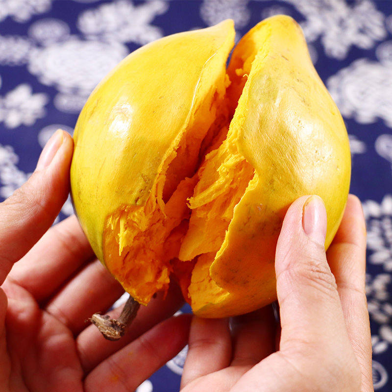 Egg yolk fruits 1 catty of fresh egg fruit tropical When season fresh pregnant women Fruits Pink Glutinous sweet Lion Head Fruit 5