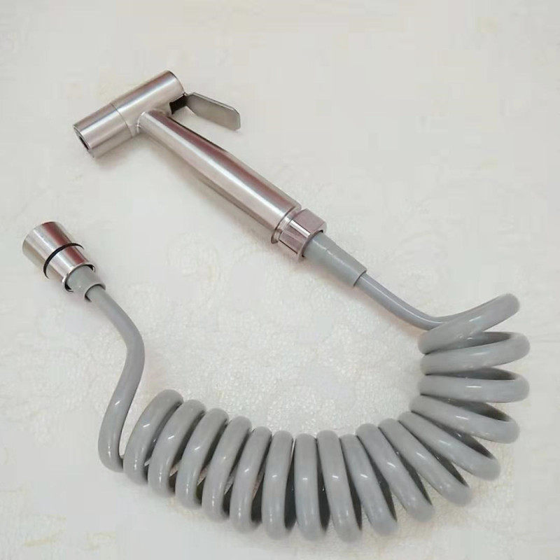 304 Spray Gun High Pressure Tap Woman Wash Shower Nozzle Toilet Makeup Room Mate High Pressure Flushing Cleaner Home Boost