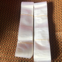 Belt with body plastic packaging bag PE long translucent bag Environmentally friendly low pressure bag 5*120cm a bundle of 100