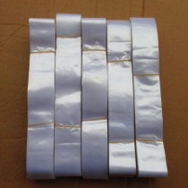 Factory direct sales of various belts with body protection strips plastic film white sleeve bag 3 0*110cm