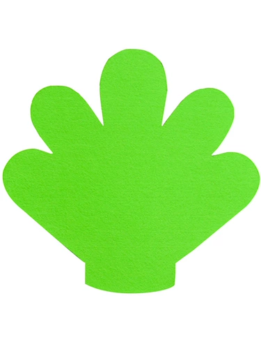 Танцевальные реквизиты пять -фингер Palm Mrail Performance Performance Games Открытие входных ручных портативных портативных