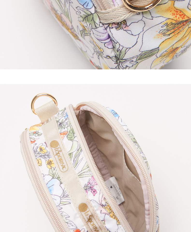 LeSportsac nhạc thơ 19 thời trang mới in ví tiền nhỏ gọn in túi nhỏ ly hợp 2727 - Ví tiền ví gucci nam
