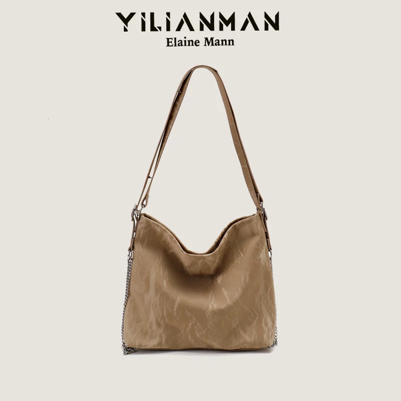 Genuine underarm bag, high-end