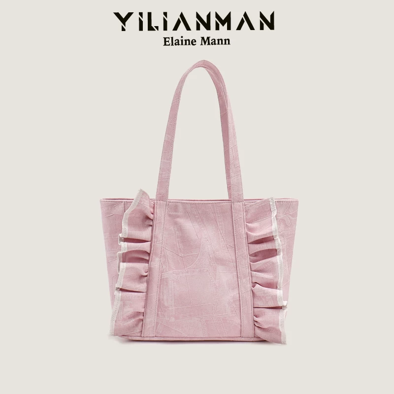 伊莲曼女包 Genuine small design capacious one-shoulder bag, high-quality style