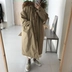 Mùa đông 2018 phiên bản Hàn Quốc lỏng lẻo cỡ lớn BF dụng cụ cotton quần áo nữ dài phần có thể tháo rời cổ áo lông lớn trên đầu gối áo lông vũ nữ Bông