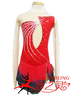 Ice Spirit Skating Suit Figure Skating skating training to serve children in ice skating BZLHY0047