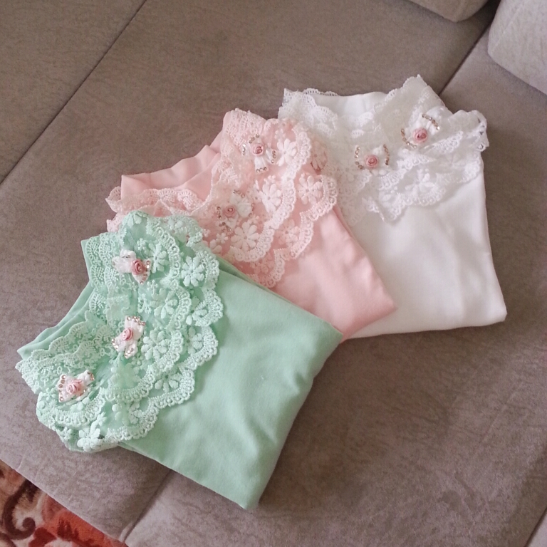 Chemise fille à manche longue - Ref 2084769 Image 3