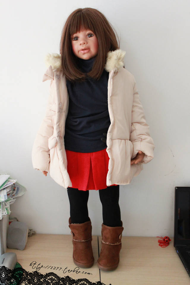 Manteau pour fille en mélange - Ref 2164221 Image 6