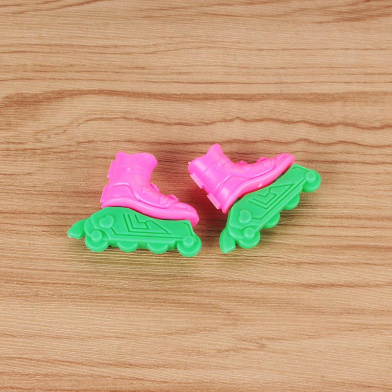 Giày búp bê Barbie và giày ròng rọc Giày skate Phụ kiện búp bê Barbie Trang sức Barbie với đôi giày trượt do choi be gai