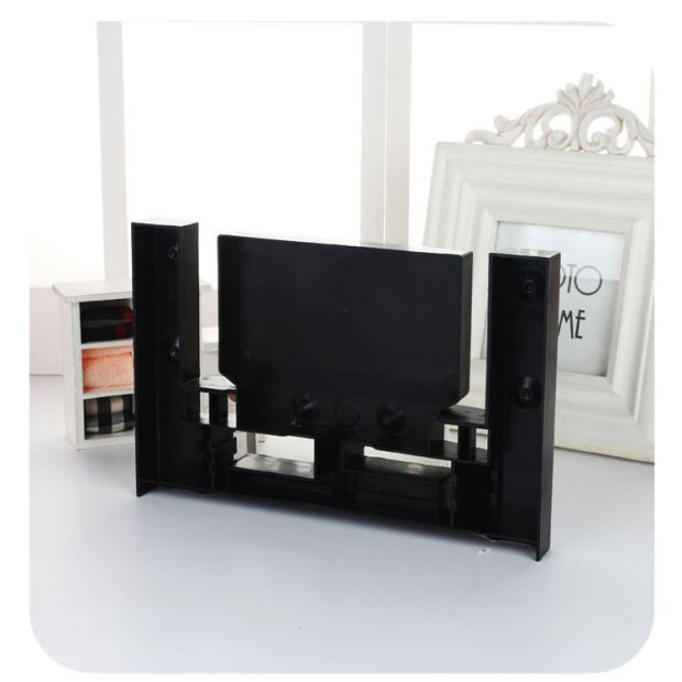 Nhà búp bê Barbie đặt hộp quà tặng nhầm lẫn búp bê TV đặt phụ kiện đồ chơi đồ nội thất nhà hát TV đen búp be lol