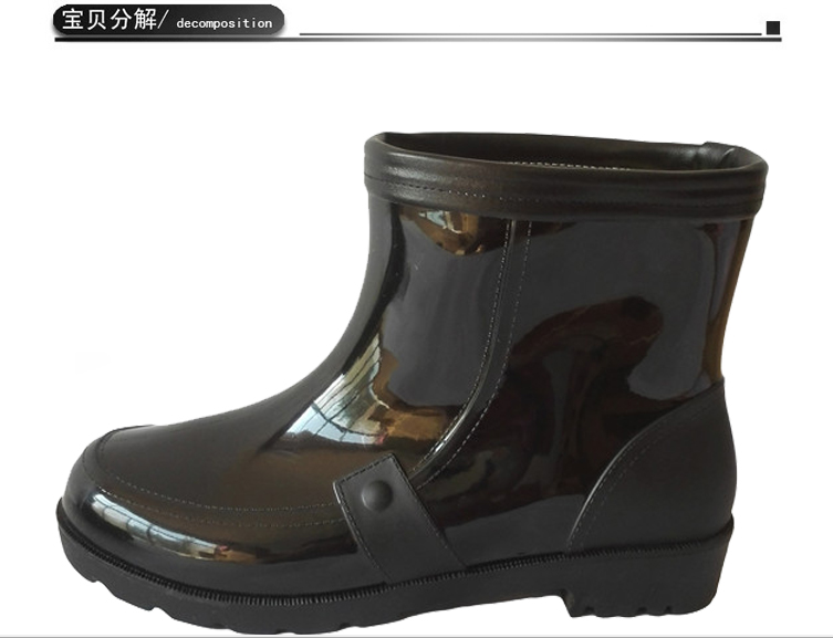 Chaussures - bottes caoutchouc homme pour hiver - semelle tendon - Ref 961199 Image 10
