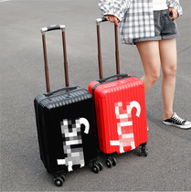 Custom Practical Gift Pull Bar Case Universal Wheels Suitcase 20 Inch Sup Bagage Hommes et femmes Bon de commande