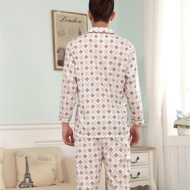 Pyjama pour homme en Coton à manche courte - Ref 3002968 Image 65