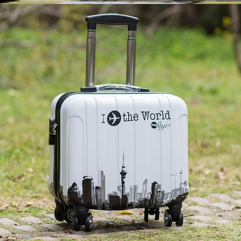 Pull Rod Box 2021 New Fashion Trend Suitcase suitcase 20 * 30 * 40 male and female small light universal wheels