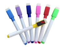 Excellent magnetic white board pen black refill white board pen with magnetic easy to erase office culture and education special white board pen