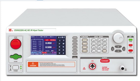 Nanjing Changsheng CS9922DS ES FS Program Control Insulation Pressure Tester