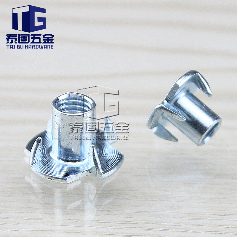 3 16 1 4 5 16 3 8 inch four-claw nut cap cold heading forging foot angle nail wood panel inlaid furniture hardware