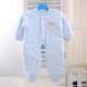 Mùa thu và mùa đông mẫu nam và nữ bé jumpsuit cotton bông mỏng jumpsuit cotton dài tay mở file romper quần áo sơ sinh shop quần áo trẻ em đẹp