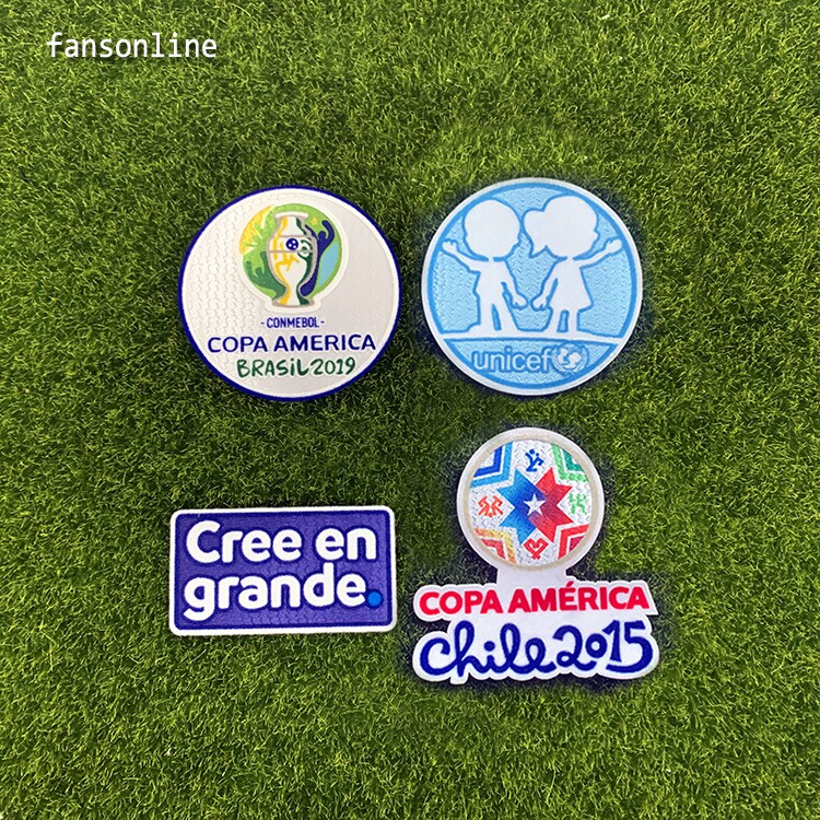 Americas Cup 2015 -19 -19 -19 - year final week event arm chapter original dress with large crack thread thermal transfer arm badge