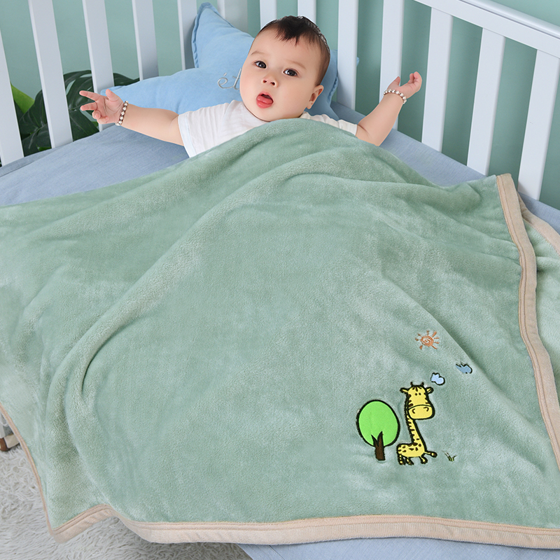 Children Blanket Baby Cover Blanket Spring Autumn Summer Kindergarten Afternoon Nap Small Quilt Newborn Baby Coral Suede Blanket Son-Taobao