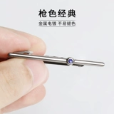 Серебряный галстук, пиджак классического кроя, высококлассная подарочная коробка, булавка, простой и элегантный дизайн, фиксаторы в комплекте