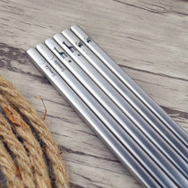 304 stainless steel learning chopsticks children chopsticks children eat auxiliary training chopsticks baby chopsticks exercise cartoon tableware