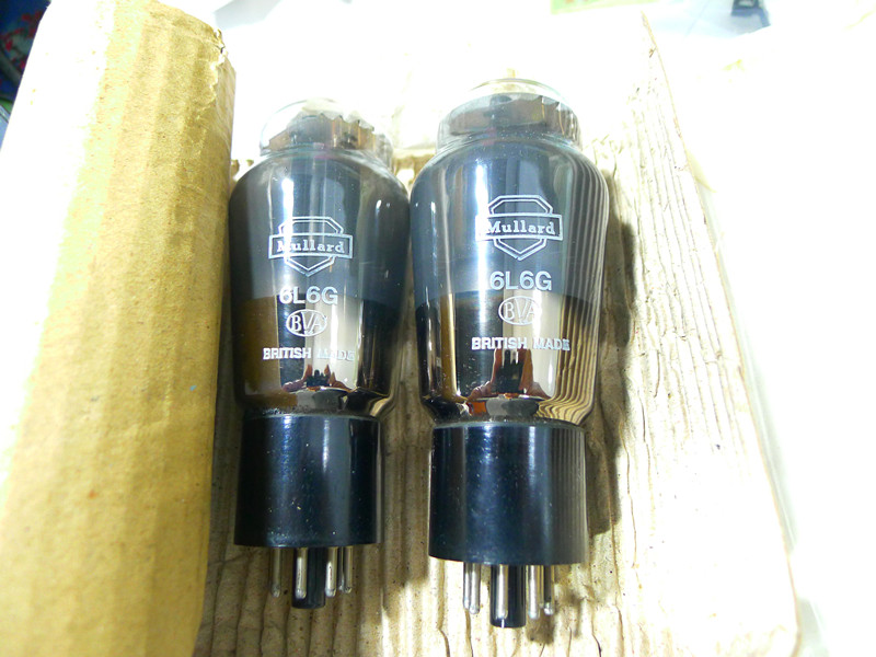 New original box big 6L6G 6L6G EL34 KT66 KT66 ring