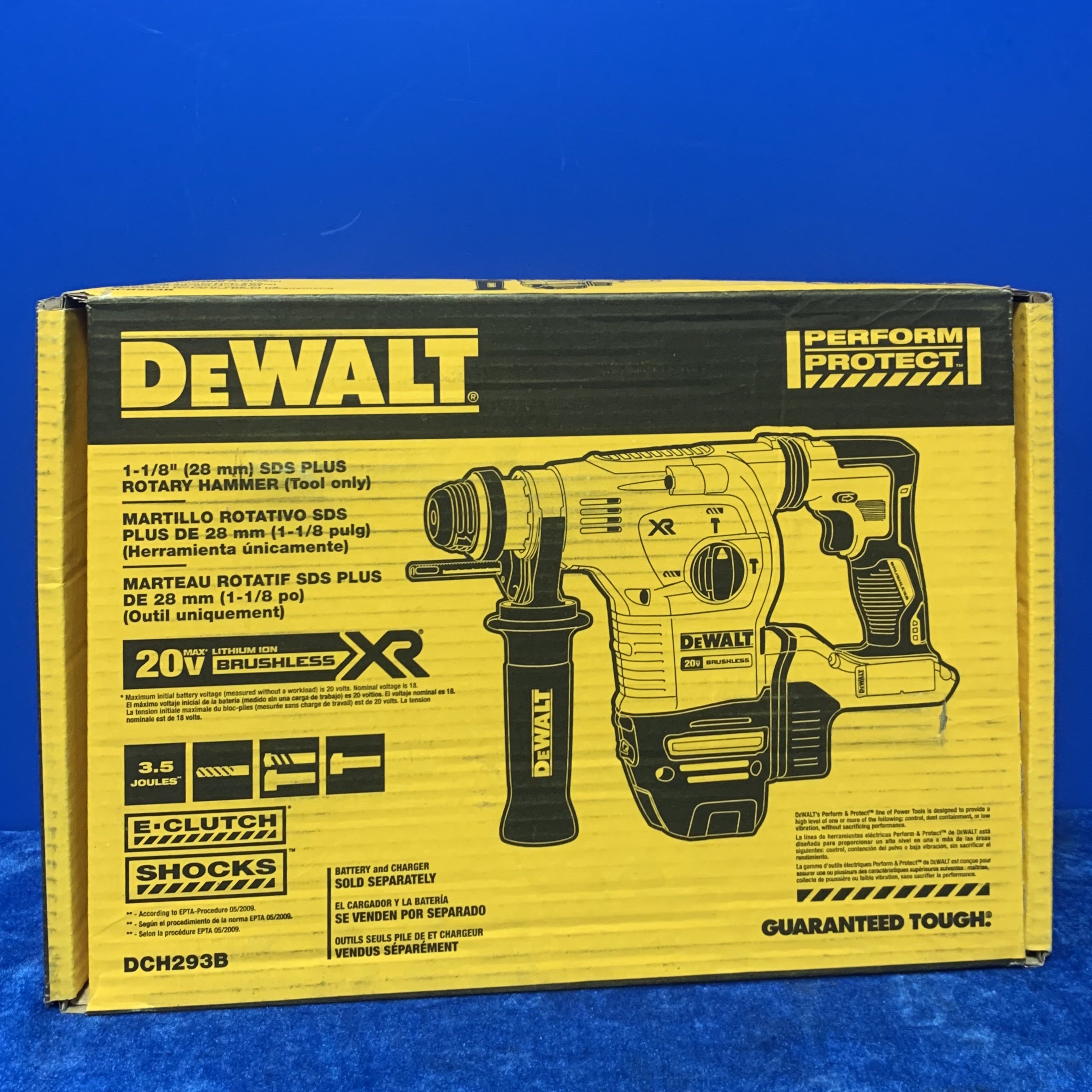 [USD 1018.38] DeWalt 20V Lithium Electric Brushless Four Pit Hammer