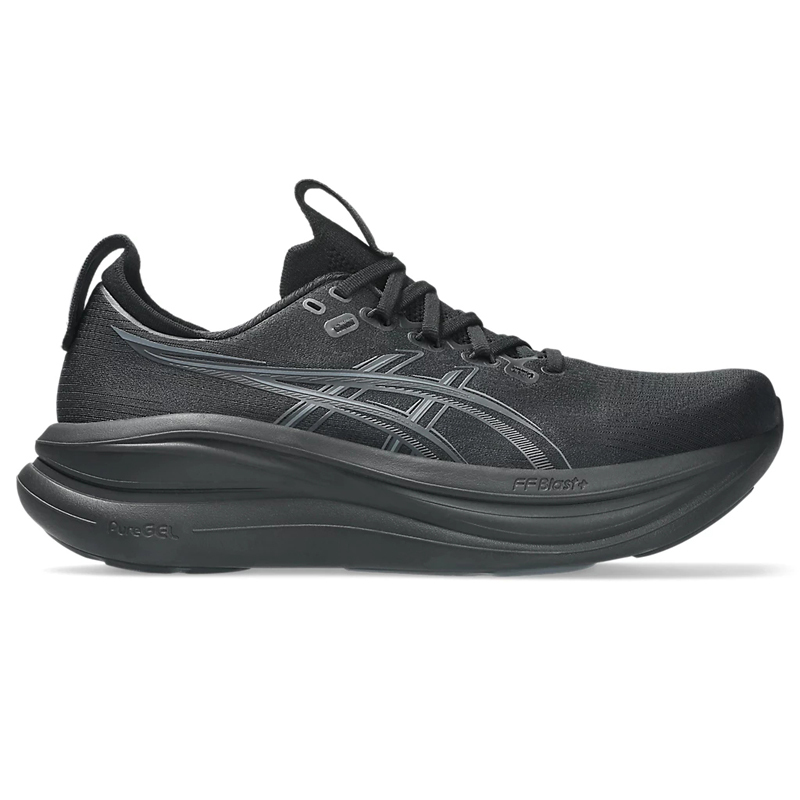 Asics Running Shoes Nimbus28 Running Shoes Men's Shoes N28 Shock Absorption 27 Black Warrior 1011C127-001