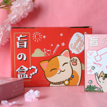 Hand account big blind box set Stationery gift box Student value set gift box ins hand account lucky box