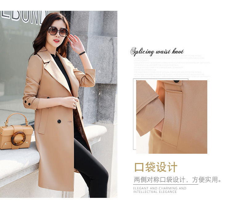 Trench pour femme FLOWER LU      en Polyester - Ref 3225627 Image 15