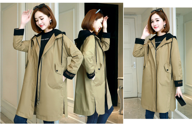 Trench pour femme FLOWER LU      en Coton - Ref 3226842 Image 11