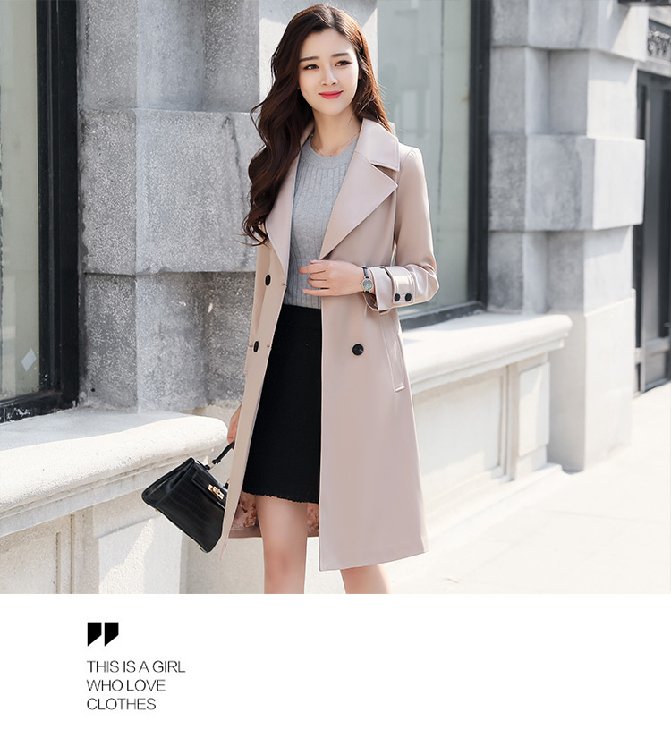 Trench pour femme FLOWER LU      en Polyester - Ref 3225627 Image 40