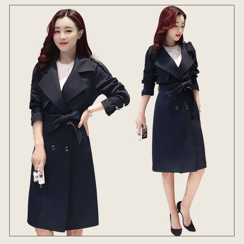 Trench pour femme FLOWER LU      en Polyester - Ref 3227869 Image 28