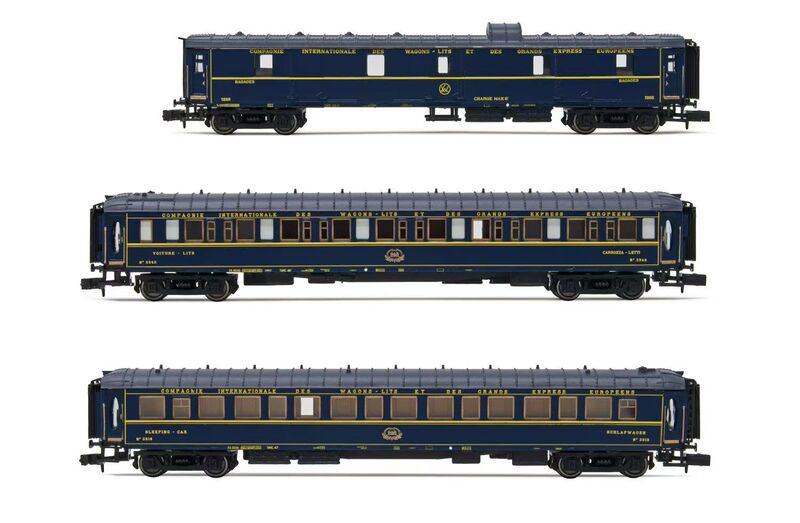 【Arnold】N Scale Hn4401 Oriental Express 3-Section Set