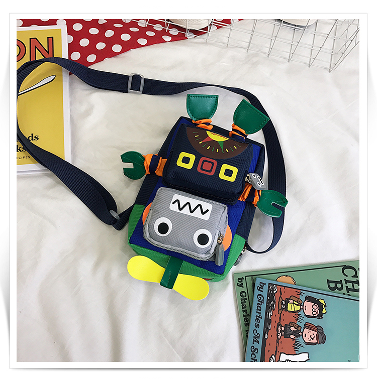 Cute Mobile Phone Bag Robot Bengdi Coin Purse Messenger Bag display picture 23