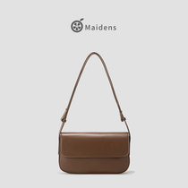 Orange Teenage Girl 100 Hitch A Little Square Bag 2021 New Wave Advanced Sensation Package Fashion Net Red Brief About Single Shoulder Sloped Satchel Bag