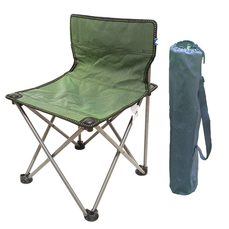 Outdoor mini folding fishing chair ultra-light portable backrest beach lounge chair with armrest fishing chair picnic chair