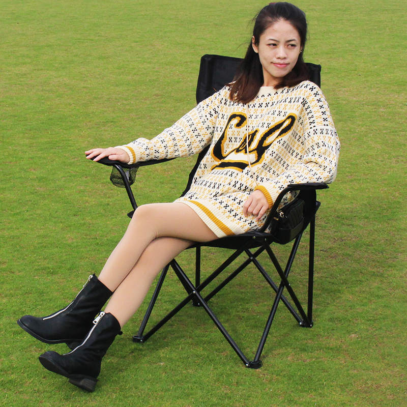 Folding chair outdoor ultra-light portable leisure chair beach chair fishing stool picnic camping sketching car chair