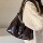 Нишевая пригородная ретро-сумка высокого класса lazy underarm bag 2025, новая модная универсальная портативная сумка-мессенджер на одно плечо, тренд mini 2